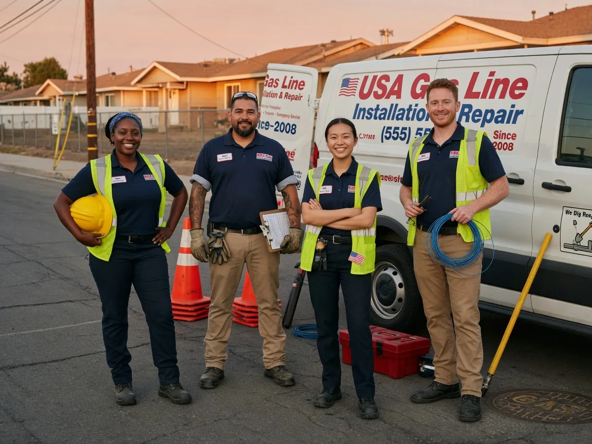 Gas Line Installation company in Sunbright, TN